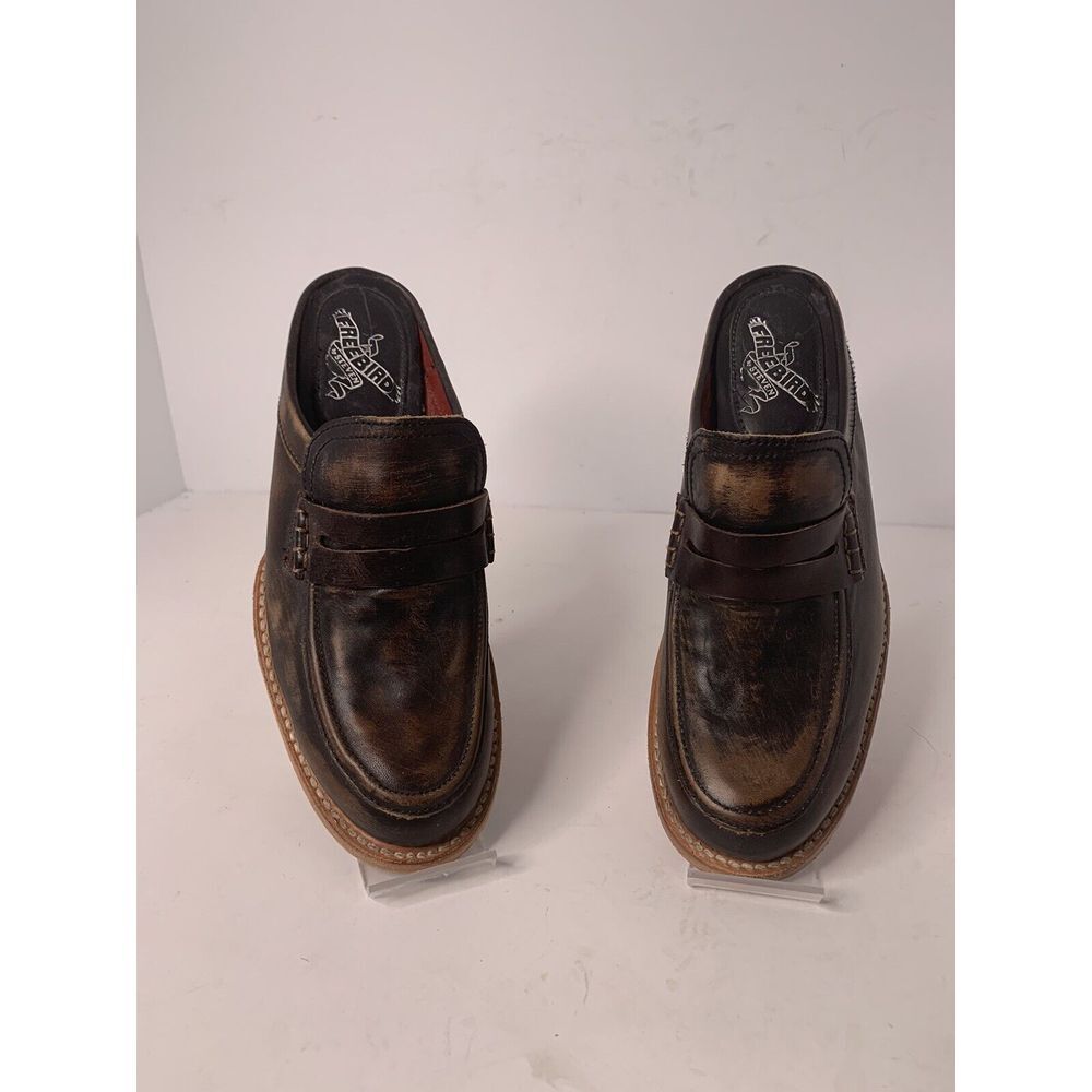 Freebird by Steven Monalisa Black/Brown, Distressed, Slip‎ on Shoes, Size 7